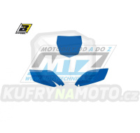 Polepy číslových tabulek (vystřižené) - Yamaha YZF250 / 10-13 - barva modrá