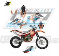 Polepy s potahem sedla (sada polepů a potah sedla Dream) - Beta RR 4T / 10-12 - typ polepů Dream4