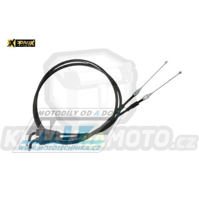 Lanko plynu KTM 125SX+250SX+300SX / 23-25 + 150EXC+250EXC+300EXC / 24-25 + Husqvarna TC125+TC250 / 23-25 + TE150+TE250+TE300 / 24-25 + GasGas MC125+MC250 + EC250+EC300