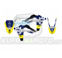 Polepy na motocykl (sada polepů Dream5) Husqvarna TC250+TC450+TC510 + TE250+TE450+TE510 / 05-07 - typ polepů Dream5 - žlutá barevná varianta