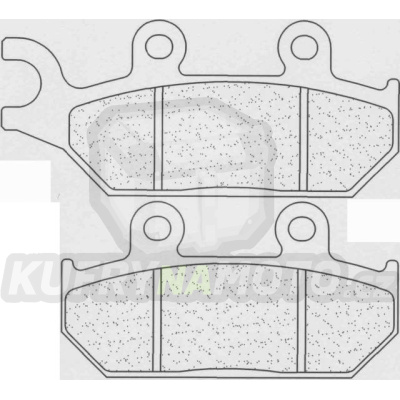 Brzdové destičky CL BRAKES 2360 A3+