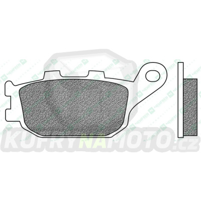 brzdové destičky, NEWFREN (směs ROAD TOURING SINTERED) 2 ks v balení