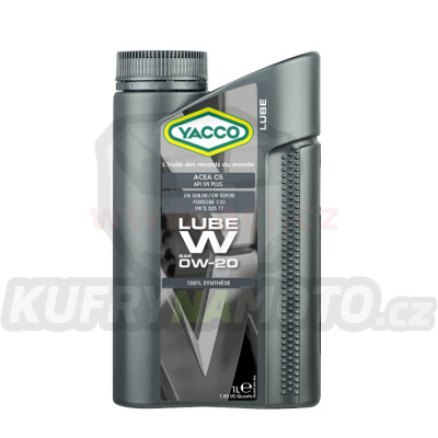 Motorový olej YACCO LUBE W 0W20, 1 L