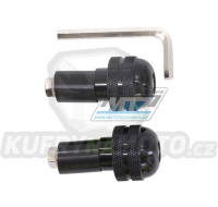 Koncovky/závaží řidítek ANTIVIBRATION - černé (pro vnitřní průměr řidítek ¤17mm)
