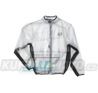 Pláštěnka FOX Fluid MX Jacket - průhledná - černá - velikost XXL