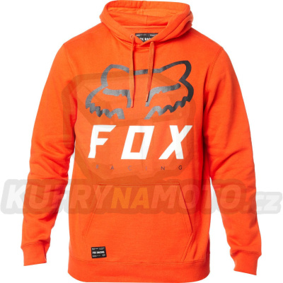 Mikina FOX Heritage Forger Pofleece Atomic Orange - velikost XL
