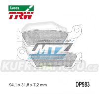 Destičky brzdové DP983-LUEC TRW Lucas MCB791EC - směs Allround Economy