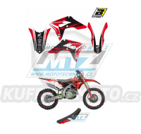 Polepy s potahem sedla (sada polepů a potah sedla Dream) - Honda CRF250R / 22-23 + CRF450R / 21-23 - typ polepů Dream4