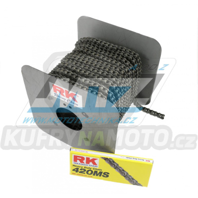 Řetěz RK 420 MS - netěsněný/ bezkroužkový (metráž v roli)