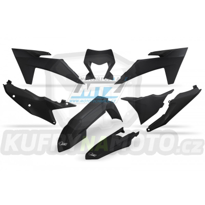 Sada plastů KTM 150EXC+250EXC+300EXC + 250EXCF+350EXCF+450EXCF+500EXCF / 24-25 - barva černá