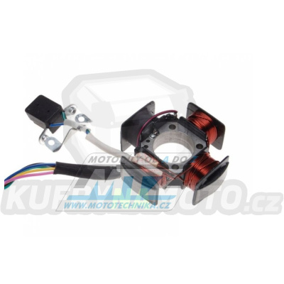 Stator + rotor generátoru zapalování se snímačem otáček pro 4T motory 156FMI - Hartford VR125 Z