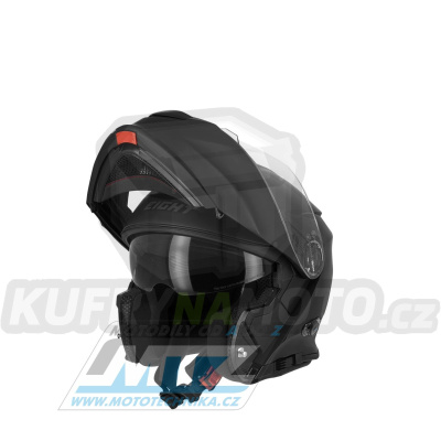 Přilba výklopná Eight Modular S550 BT (včetně intercomu) - černá - velikost M