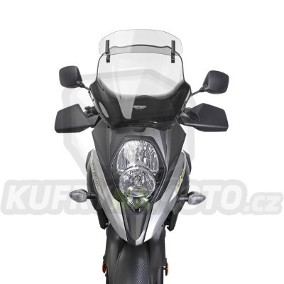 Moto plexi MRA Suzuki DL 650 V – Strom 2017 - typ varioturistické VT kouřové