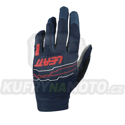 LEATT RUKAVICE MTB cyklo 1.0 CYKLISTICKÉ RUKAVICE ONYX NAVY BLUE VELIKOST M-6021080441-akce