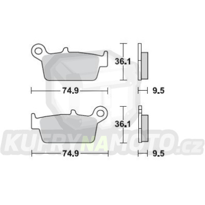 BRAKING desky 701SM1