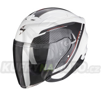 Moto přilba SCORPION EXO-230 FENIX perleťová bílo/černá