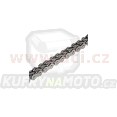 řetěz 520X1R, JT CHAINS (x-kroužek, barva černá, 124 článků vč. nýtovací a rozpojovací spojky)