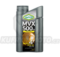 Motorový olej YACCO MVX 500 TS 4T 20W50, YACCO (1 l)