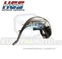 Koleno výfuku HGS - Husqvarna TE300 / 17-19