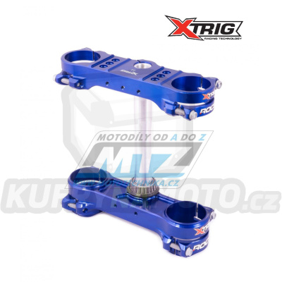 Brýle (Triple-Clamps) kompletní Xtrig ROCS TECH - KTM 125-250SX+250SXF+350SXF+ 450SXF/ 13-22 + EXC+EXC TPI+EXC-F/ 14-23 + Husqvarna TC125+TC250+FC250+ FC350+FC450/ 14-22 + TE+FE/ 15-23 + TX+FX/ 15-22 + Gas-Gas EC+ECF+MC/ 21-23 (offset 22)