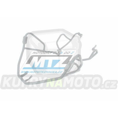 Padací rám Dual Sport Crash Bar - Honda CRF1000L Africa Twin / 16-19 + CRF1000L Africa Twin Adventure Sports / 18-19 - barva stříbrná Ice Polished