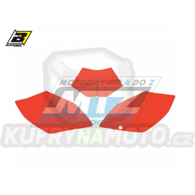 Polepy číslových tabulek (vystřižené) - Beta RR 4T / 08-09 - barva červená