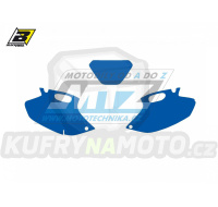 Polepy číslových tabulek (vystřižené) - Yamaha WRF250 / 01-02 + WRF400 / 98-02 + WRF426 / 00-02 - barva modrá