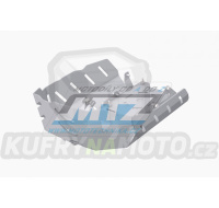 Kryt pod motor hliníkový Dual Sport - Benelli TRK702X / 23-24 + TRK702 / 23-24 - barva stříbrná (Ice Polished)