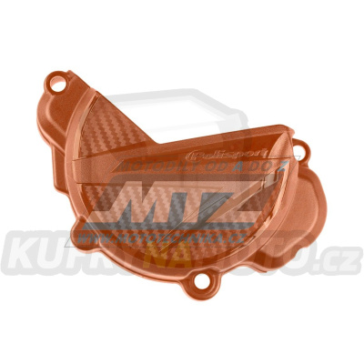 Kryt víka zapalování KTM 250EXCF+250XCFW / 09-11 - barva oranžová