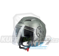 Přilba S-LINE Eight S749 JET TWISTER Matte Titanium - titanová - velikost XS