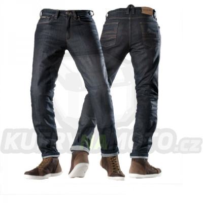 Kevlarové moto kalhoty SHIMA TARMAC RAW denim