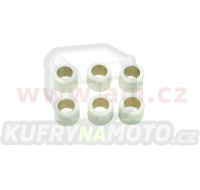 válečky variátoru (průměr 16 x 13 mm), váha 9 g, Athena (sada 6 ks)