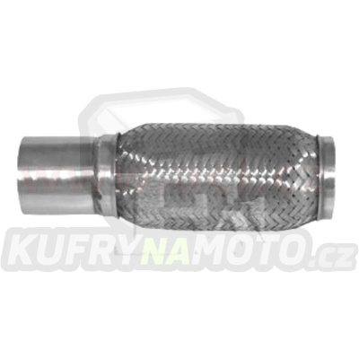 pružný člen výfuku PREMIUM, vnitř. průměr 51 mm / délka pr. členu 190 mm / celková délka 275 mm
