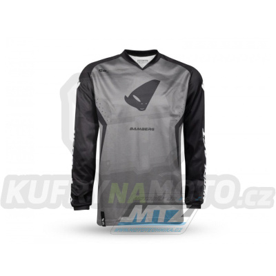 Dres motokros UFO Bamberg - šedo-černý - velikost XXL