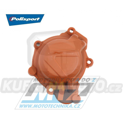 Kryt víka zapalování KTM 125SX+150SX / 16-22 + Husqvarna TC125 / 16-20 - barva tmavě oranžová
