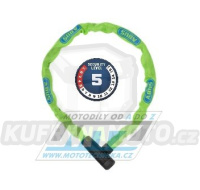 Zámek řetězový Abus 5805K (75cm) - žlutý