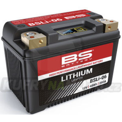 Lithiová motocyklová baterie BS-BATTERY BSLI-06