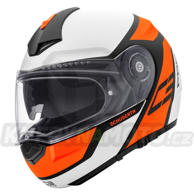 Vyklápěcí přilba Schuberth C3 Pro Echo Orange