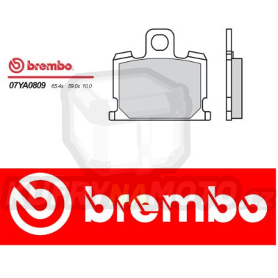 Brzdové destičky Brembo YAMAHA XJ J 1100 r.v. Od 82 -  směs Originál Přední