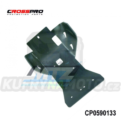 Kryt pod motor plastový DTC Engine Guard - KTM 250EXC+300EXC /12-16 + 250XCW+300XCW / 16 + Husqvarna TE250+TE300 / 14-15 + Husaberg TE250+TE300 / 13 (barva černá)
