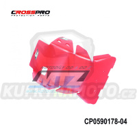 Kryt pod motor plastový DTC Engine Guard - Beta 2T RR250+RR300 / 18-19 (barva červená)