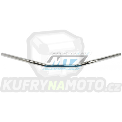 Řídítka TRW Lucas Superbike Sportive Steel 22mm MCL128SC - chromované