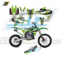 Polepy s potahem sedla (sada polepů a potah sedla Dream) - Kawasaki KX85 / 22-23 - typ polepů Dream4