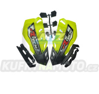 Kryty páček FLX (náhradní plastové kryty bez kitu) - fluo žluté