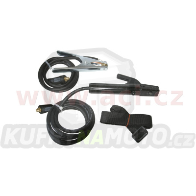 svařovací kabel 200 A s držákem elektrod, 25 mm2, 10/25 mm2, dl. 1,6 m