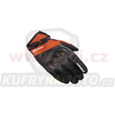 rukavice FLASH R EVO, SPIDI (černé/oranžové)