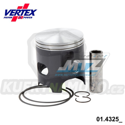Pístní sada Kawasaki KX250 / 05-08 - rozměr 66,36mm (Vertex 23124B)