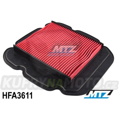 Filtr vzduchový HFA3611-MTZ - Suzuki DL650 V-Strom / 04-21 + DL1000 V-Strom / 02-10 + Kawasaki KLV1000 / 04-06