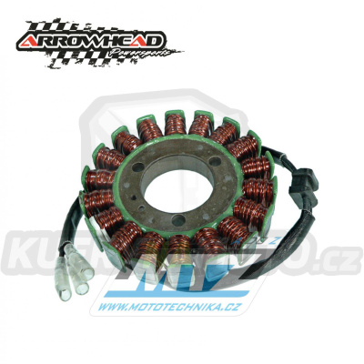 Stator generátoru (alternátor) Kawasaki KZ550 / 80-83 + KZ550GPZ / 81-83 + KZ550LTD / 80-83 + KZ550LTD Shaft / 83-84 + KZ550 Spectre / 83 + ZR550 Zephyr / 90-93 + ZX550GPZ / 84-86