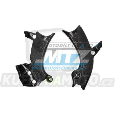 Kryty rámu Yamaha YZF450 / 23-25 + YZF250 / 24-25 + YZF250X+YZF450X + Fantic XXF450 - barva černá